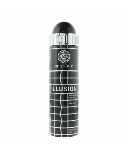 Louis Cardin Illusion Deodorant Spray Für Männer, 200 ml