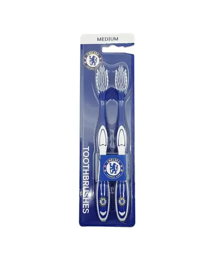 Set Duo Epl Chealsea Brosse à dents Bleu, 2 pièces