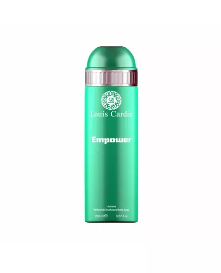 Louis Cardin Empawer Déodorant en spray Pour hommes, 200 ml