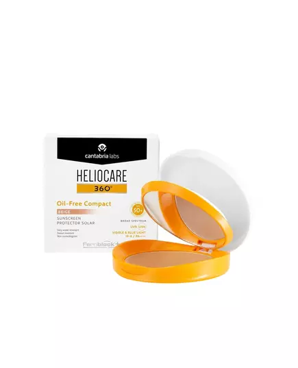 HELIOCARE 360º couleur compacte sans huile SPF50 #Beige 10 gr, 10 g, image 3