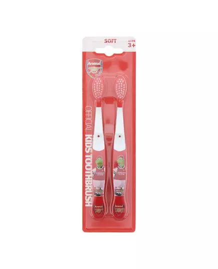 Duo Set Epl Arsenal Zahnbürste Rot 2 stk, 2 Stück