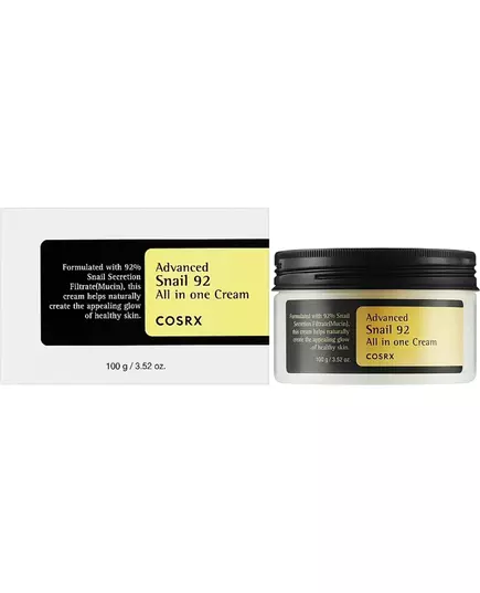 Cosrx Advanced Snail 92 Snail Extract Hydratant et nourrissant Crème Pour le visage, 100 g, image 3