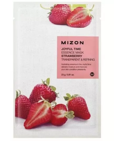 Mizon Masque Essence Temps Joyeux Fraise 23 g