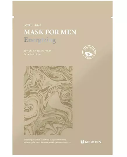 Mizon Joyful Time Masque Energisant Pour Homme 30g