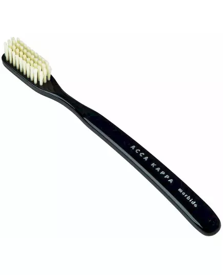 Acca Kappa Brosse à dents Vintage avec poils en nylon doux Noir