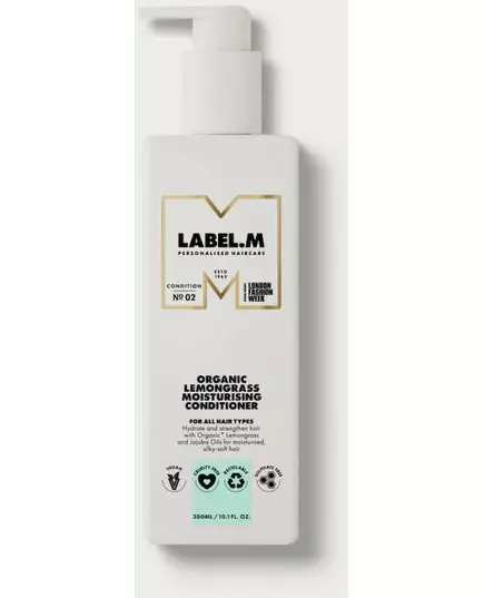 Label.m Après-shampooing hydratant à la citronnelle bio 300 ml