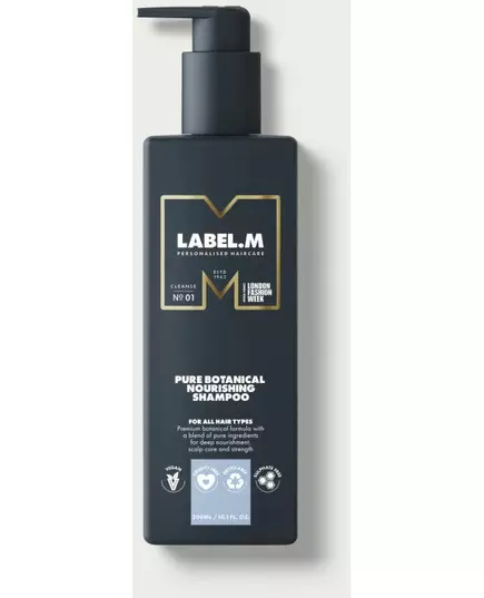 Label.M Pure Botanical Shampooing Nourrissant, 300 ml