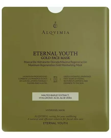 Alqvimia Eternal Youth Gold masque de visage 1 pc