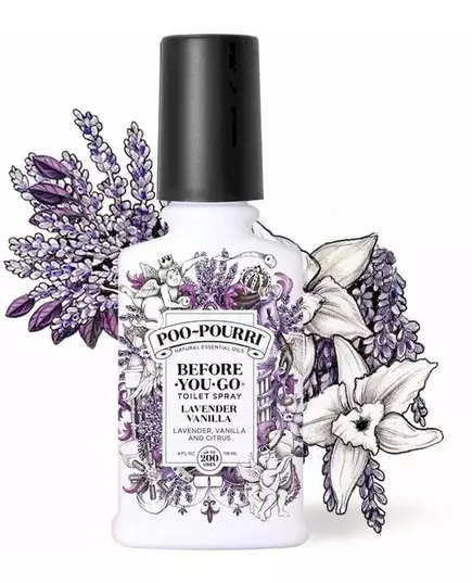 Poo-Pourri Before-You-Go Toilet Spray Lavender Vanilla 118ml 