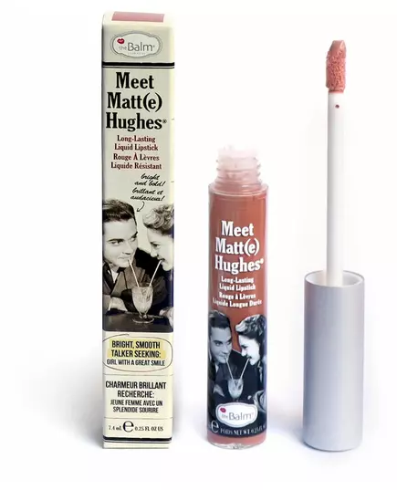 TheBalm Meet Matt(e) Hughes Rouge à lèvres liquide longue durée Trustworthy 7.4ml