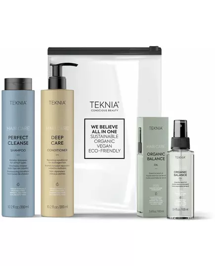 Lakme Teknia Sport Ritual Packung: Shampoo 300 ml + Spülung 300 ml + Balance Öl 100 ml