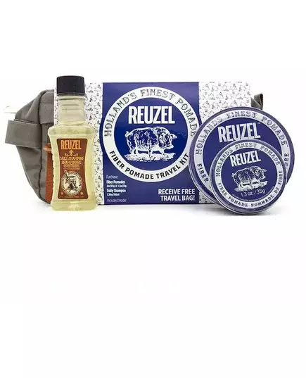 Reuzel Fiber pomade Holiday Reiseset 4 Stück