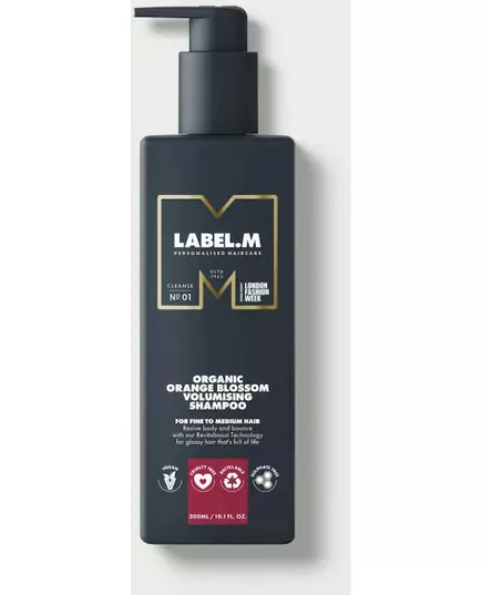 Label.m Organic Shampooing Volumateur à la Fleur d'Oranger 300 ml