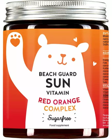 Bears With Benefits Beach Guard Sun Vitamins Mit Red Orange Complex 60 pcs 150 g