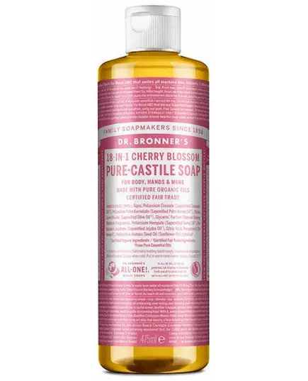 Bronner's 18-in-1 Savon liquide Cherry Blossom 475ml