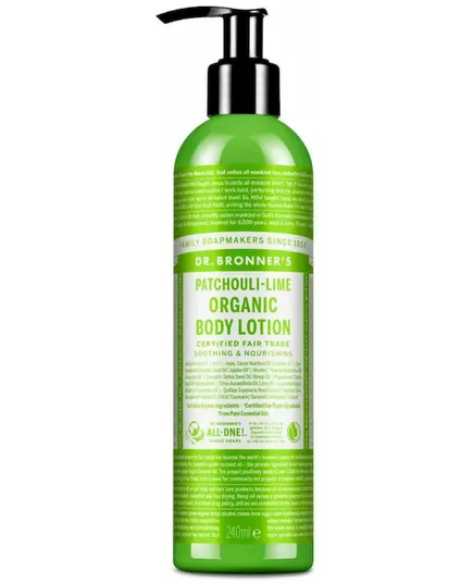 Bronner's Organic Body Lotion Patchouli-Lime 240 ml