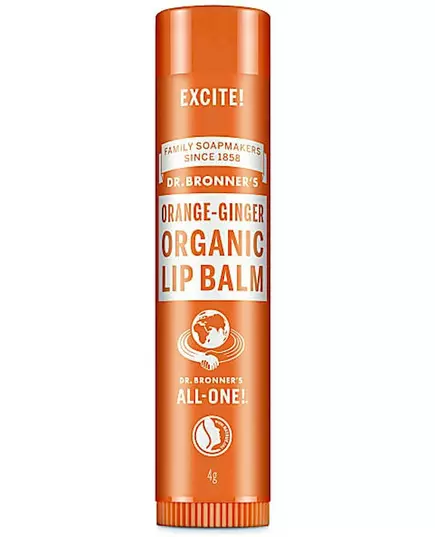 Dr. Bronner's Bio-Lippenbalsam Orange-Ingwer 4 g