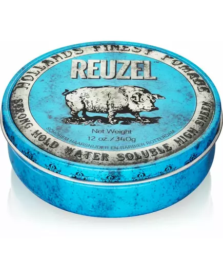 Reuzel Blaue Hochglanzpomade mit starkem Halt 340 g