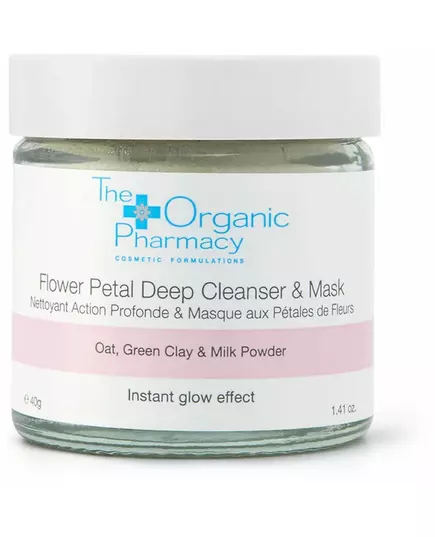 The Organic Pharmacy Blütenblätter Tiefenreinigung & Peelingmaske 60 g