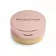 Makeup Revolution Conceal & Fix Végan Poudre fixante libre Jaune moyen, 13 g, image 4