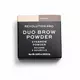 Makeup Revolution REVOLUTION PRO Végan Poudre pour sourcils Marron moyen, 2,2 g