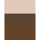 Setzen Makeup Revolution Brow Sculpt Augenbrauenpalette Dunkelbraun, 2,2 g, Bild 3