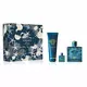 Set Versace: Eros Eau De Parfum For Men 100 ml + Eros Eau De Parfum For Men 5 ml *Miniature + Eros Shower Gel For All Skin Types, 100 ml