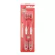 Set Duo Epl Arsenal Brosse à dents Rouge, 2 pièces