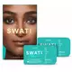 Swati Farbige 1-Monatslinsen Jade 1 Paar